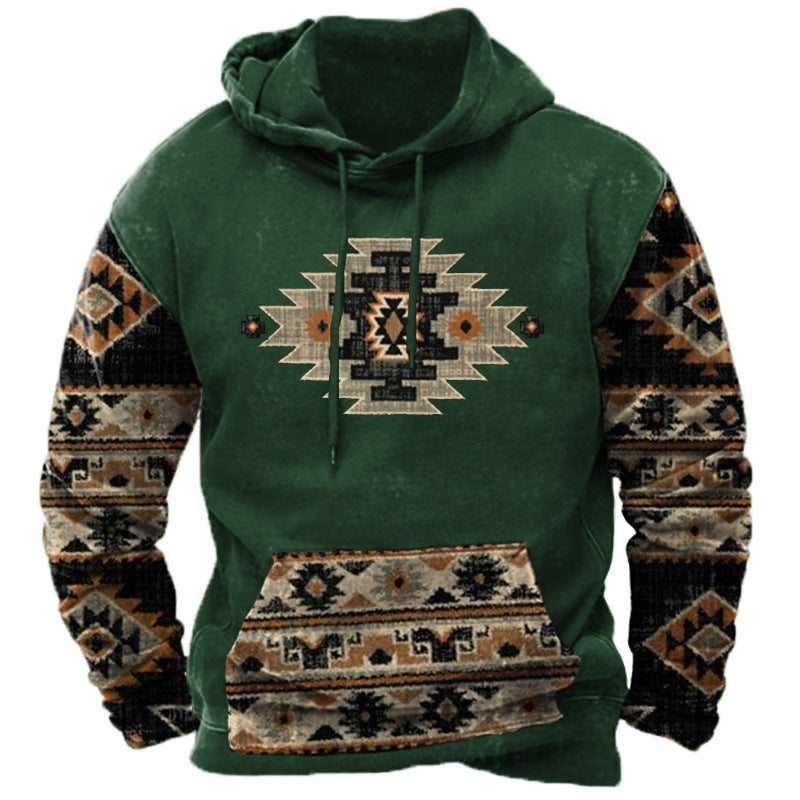 3D Hoodie Digital Print Men's Trend Hoodie