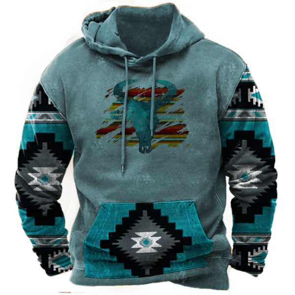 3D Hoodie Digital Print Men's Trend Hoodie